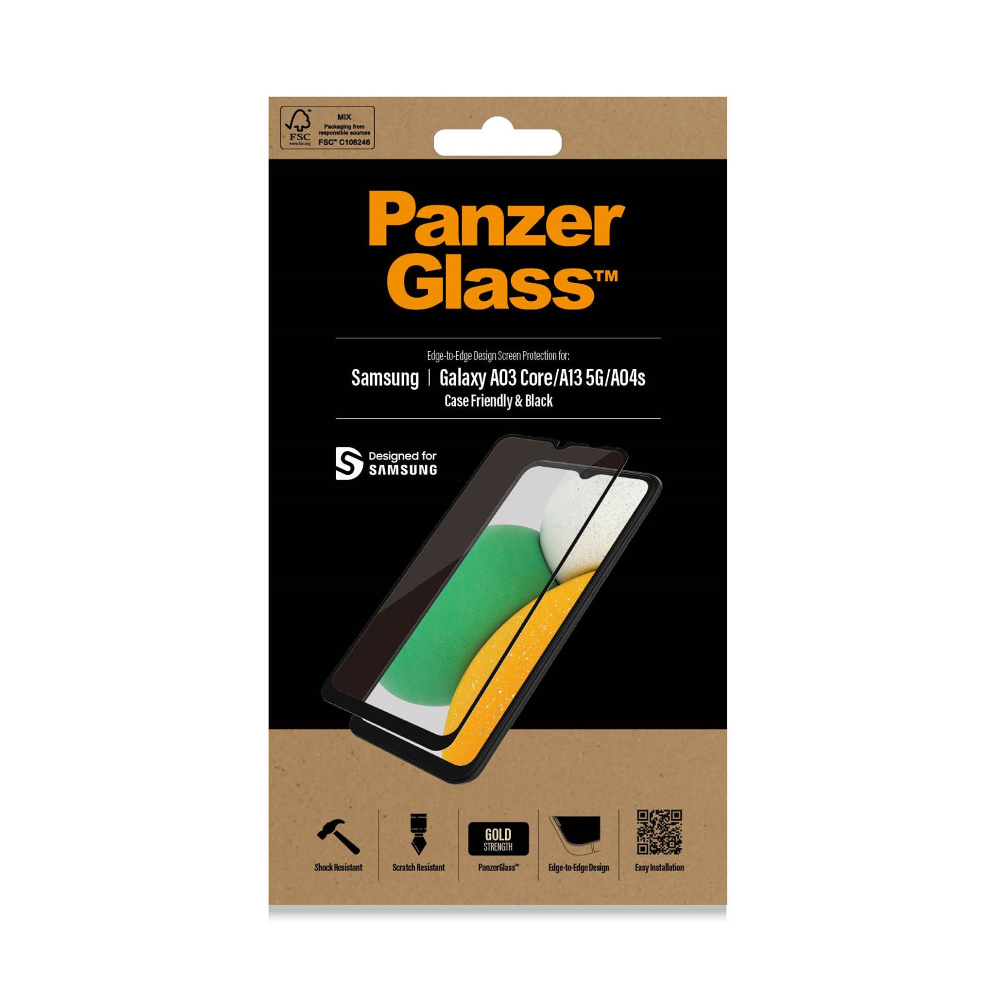 PanzerGlass® Screen Protector Samsung Galaxy A03 core | A13 5G | A04s